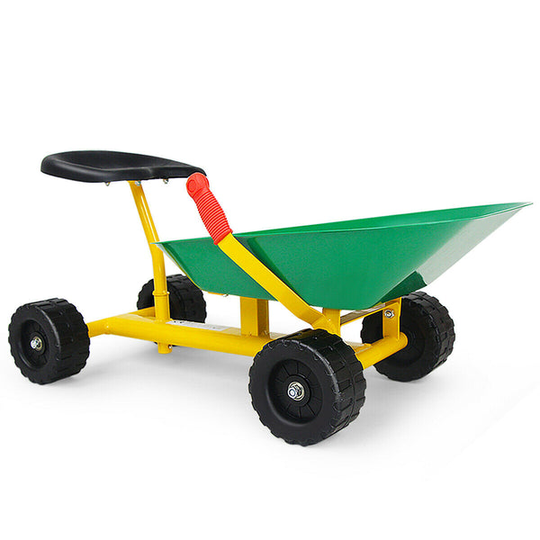 8 Inch Heavy Duty Kids Ride-on Sand Dumper with 4 Wheels