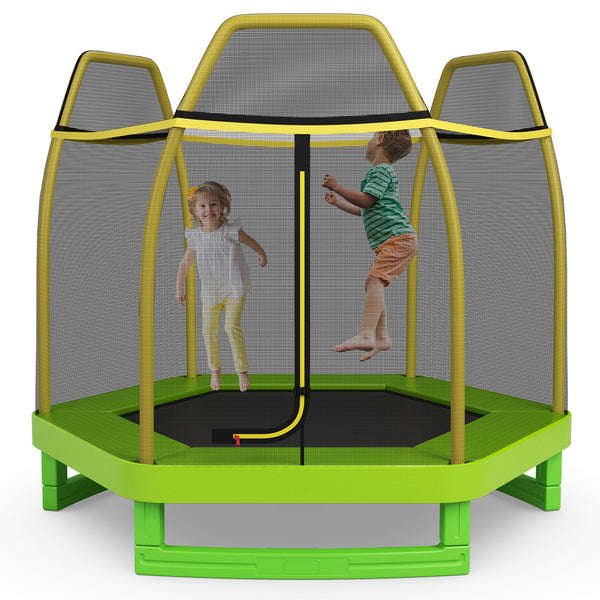 7 Feet Kids Recreational Bounce Jumper Trampoline