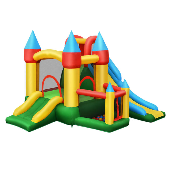 Kids Inflatable Dual Slide Jumping Castle with 780W Blower