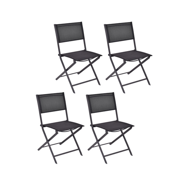 Set of 4 Outdoor Patio Folding Chairs