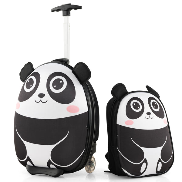 Lightweight and Portable Rolling Suitcase for Children