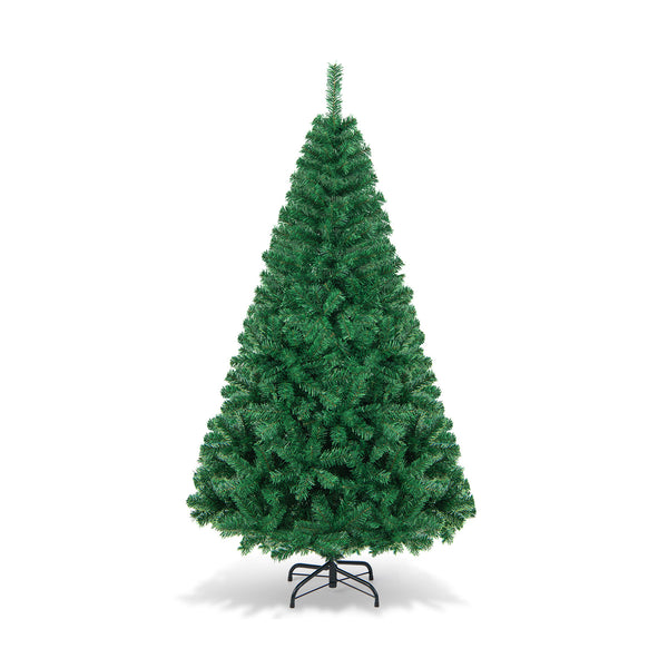 6 Feet Artificial PVC Christmas Tree with Solid Metal Stand