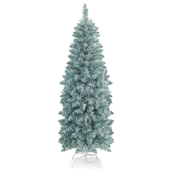 5 FT Pre-lit Artificial Christmas Tree with Multi-color LED Lights