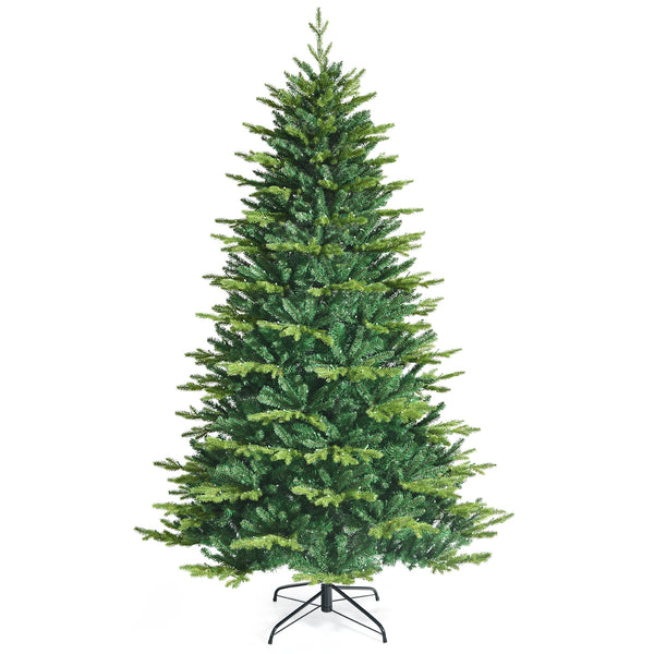 Pre-lit Artificial Hinged Christmas Tree with APP Controlled LED Lights