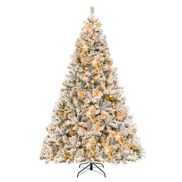 8 Feet Artificial Xmas Tree 3-Minute Quick Shape