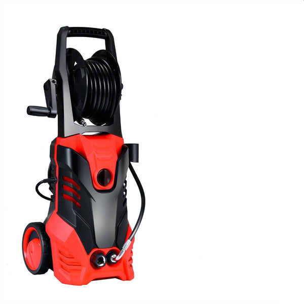 3000 PSI Electric High Pressure Washer with 5 Nozzles and Hose Reel