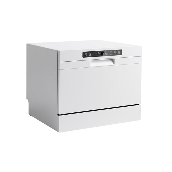 Compact Countertop Dishwasher with 6 Place Settings and 5 Washing Programs