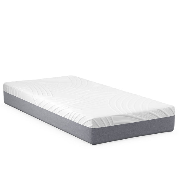 Twin XL Bed Mattress Gel Memory Foam Convoluted Foam for Adjustable Bed