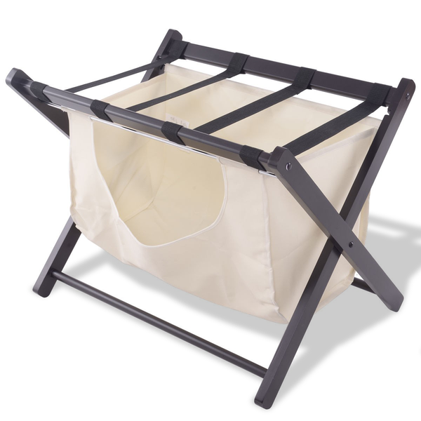 Home Folding Wood Luggage Rack