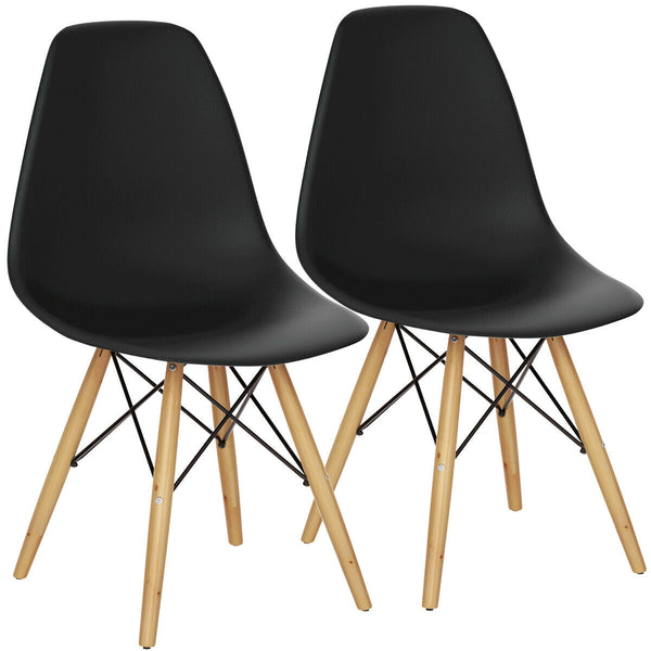 Set of 2 Mid-Century Modern DSW Dining Side Chair