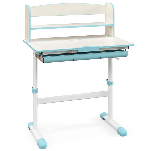 Height Adjustable Kids Study Desk with Tilt Desktop