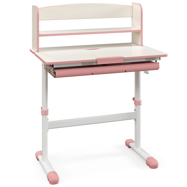 Height Adjustable Kids Study Desk with Tilt Desktop