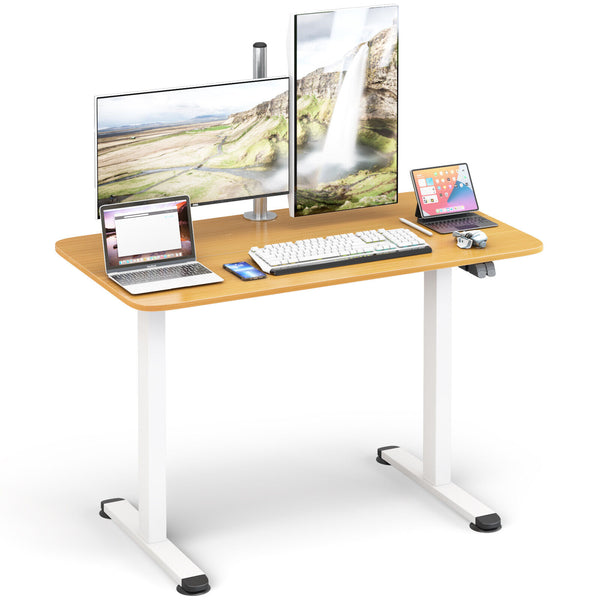 Electric Standing Desk Adjustable Stand up Computer Desk Anti-collision