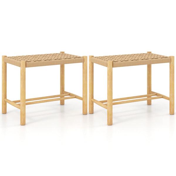 18 Inch Dining Stool Set of 2