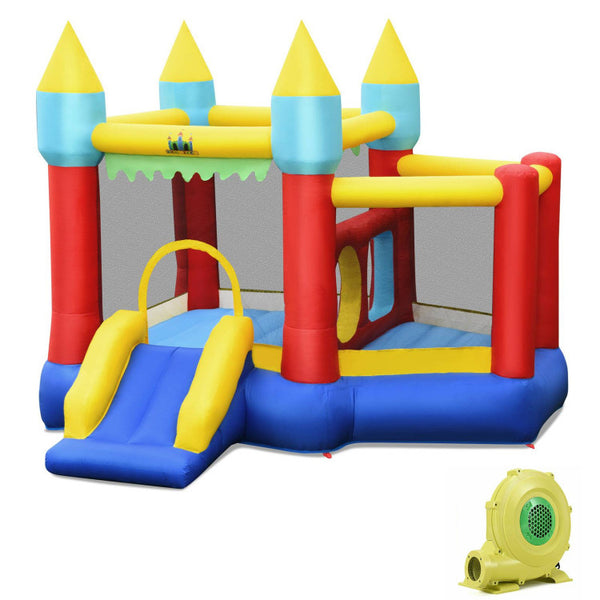 Kid's Inflatable Bouncer with Jumping Area and 480W Blower