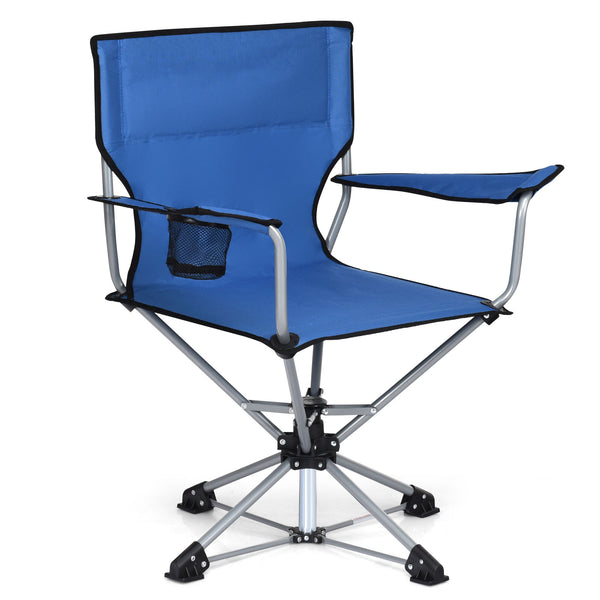 360 Degre  Free Rotation Collapsible Portable Swivel Camping Chair