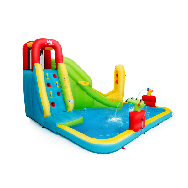 Inflatable Splash Jump Slide Water Bounce without Blower