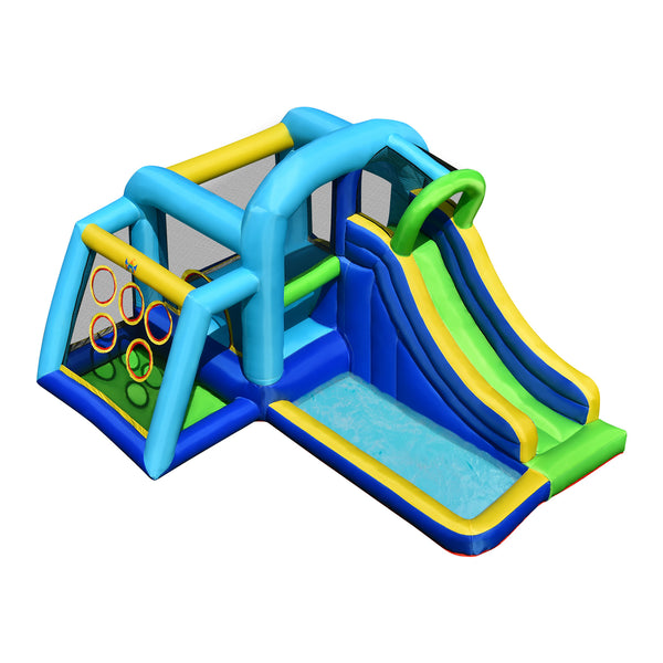 5 In 1 Kids Inflatable Climbing Bounce House without Blower