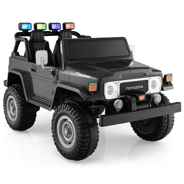 12V 2-Seat Licensed Kids Ride On Toyota FJ40 Car with 2.4G Remote Control