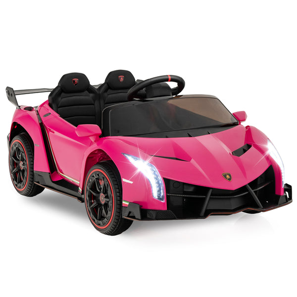 12V Licensed Lamborghini 4WD Kids Ride-on Sports Car with 2.4G Remote