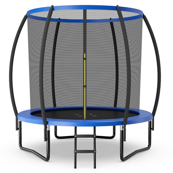 8 Feet ASTM Approved Recreational Trampoline with Ladder