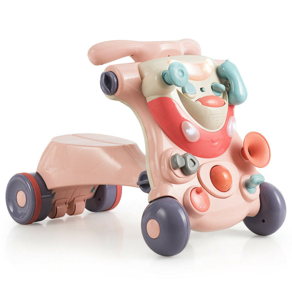 2-in-1 Baby Walker with Activity Center