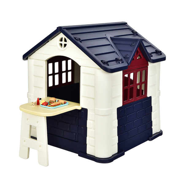 Kid¡¯s Playhouse Pretend Toy House For Boys and Girls 7 Pieces Toy Set