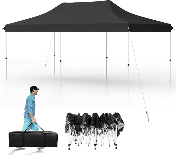 10 x 20 FT Pop-up Canopy Tent with Carrying Bag