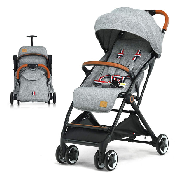 Lightweight Aluminium Frame Baby Stroller with Net