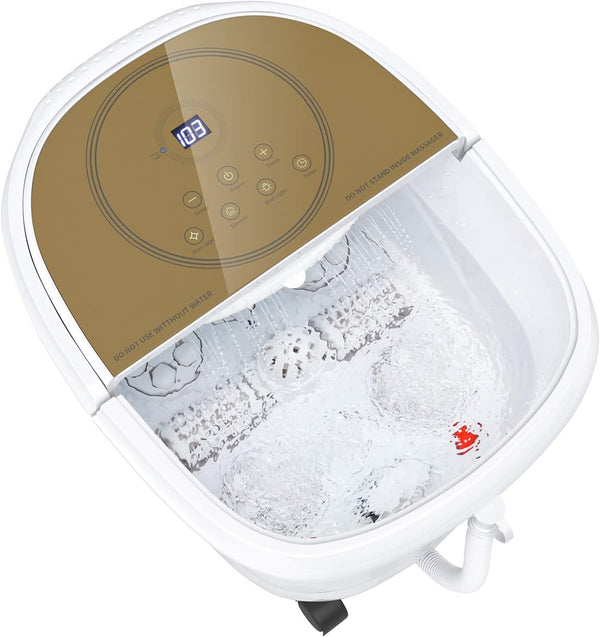 Foot Spa Bath Massager with 3-Angle Shower