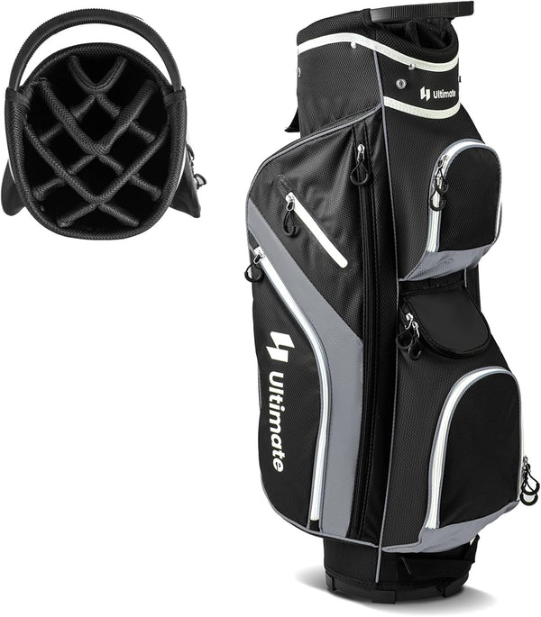 Golf Cart Bag with 14 Way Top Dividers